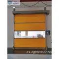 Puerta automática de tela de pvc automática de PVC de alta velocidad
